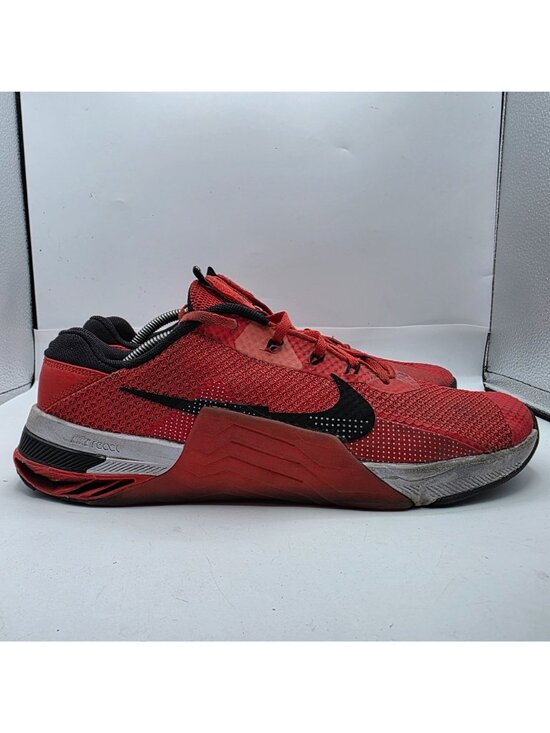 Nike Metcon 7 Shoes Mens Size 13 Red Black Training CrossFit Sneakers CZ8281-606 main image 5